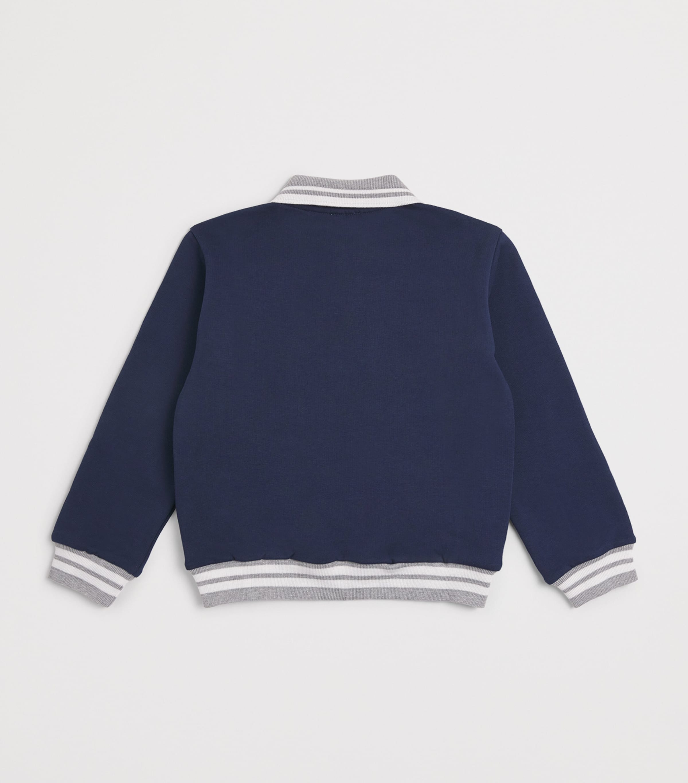 Cotton Varsity Logo Sweater (2-16 Years)
