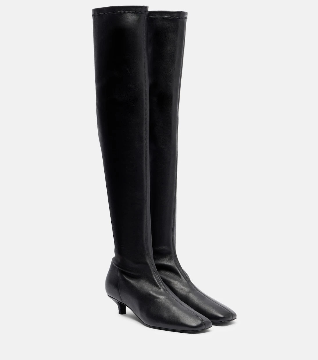 Toteme - Day leather over-the-knee boots