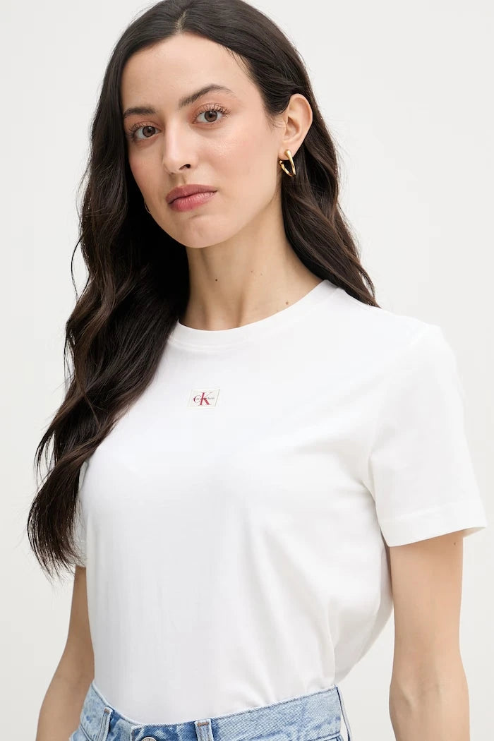Calvin Klein Jeans тениска дамска от памук