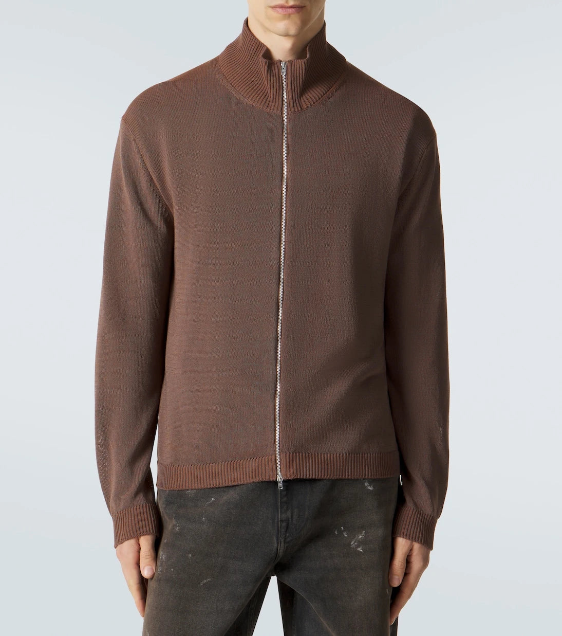 Our Legacy - Float cotton-blend zip-up cardigan
