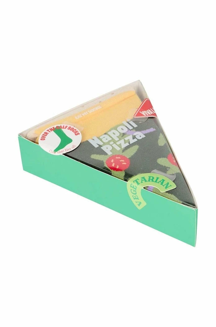 Чорапи Eat My Socks Pizza Vegan