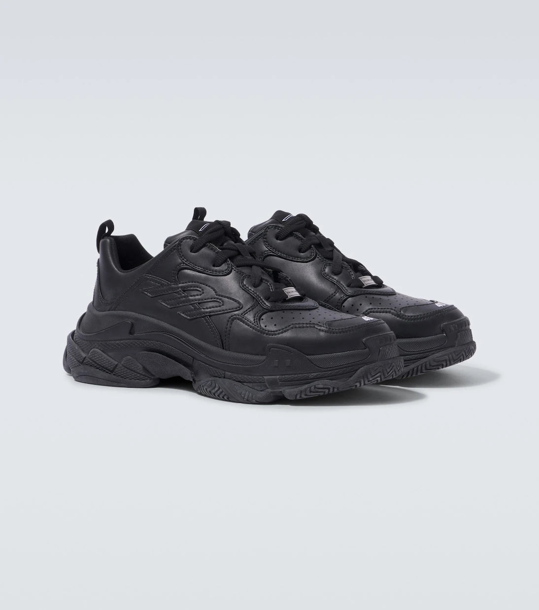 Balenciaga - Triple S Sporty leather sneakers