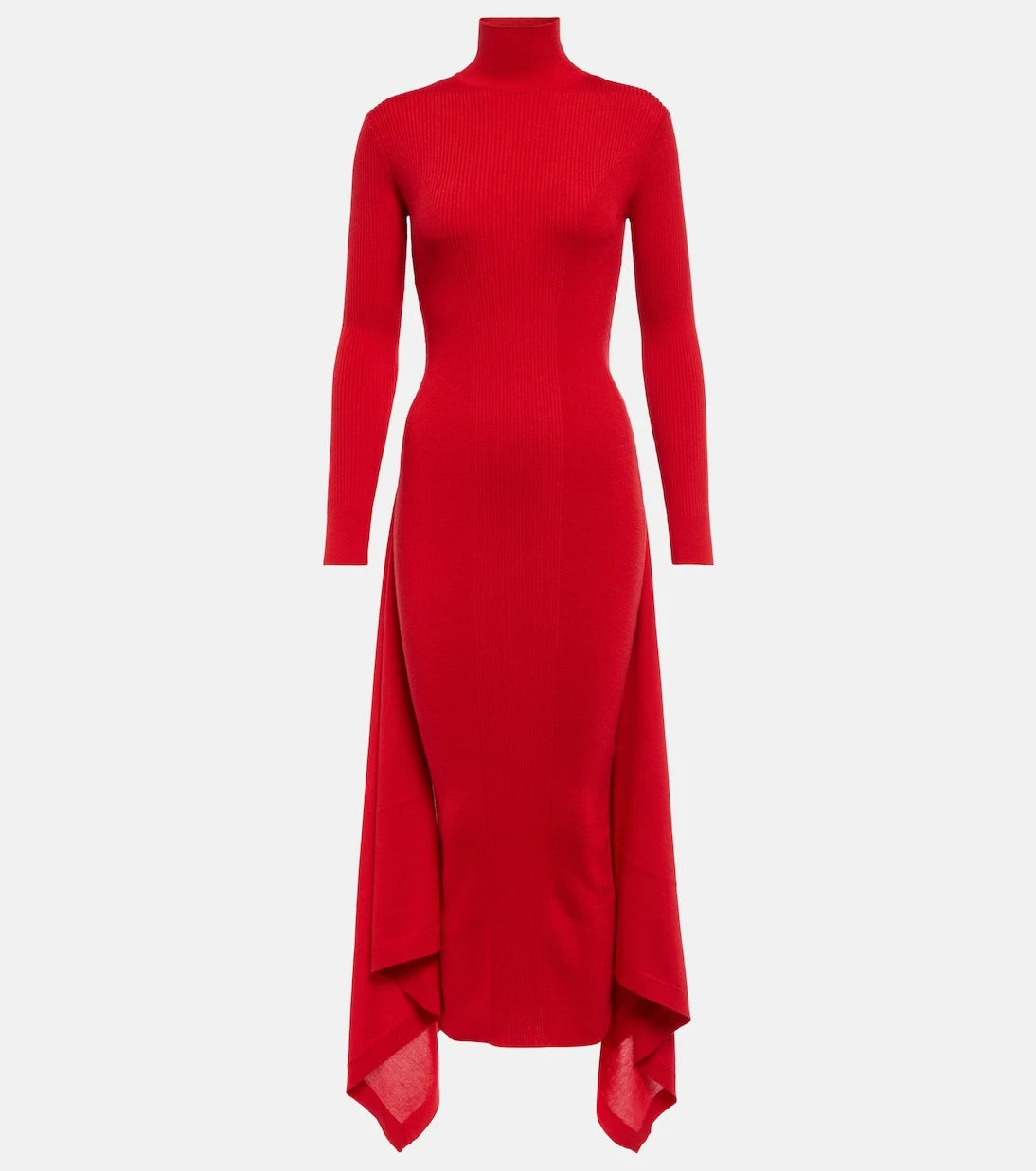 Alaïa - Cashmere and silk midi dress
