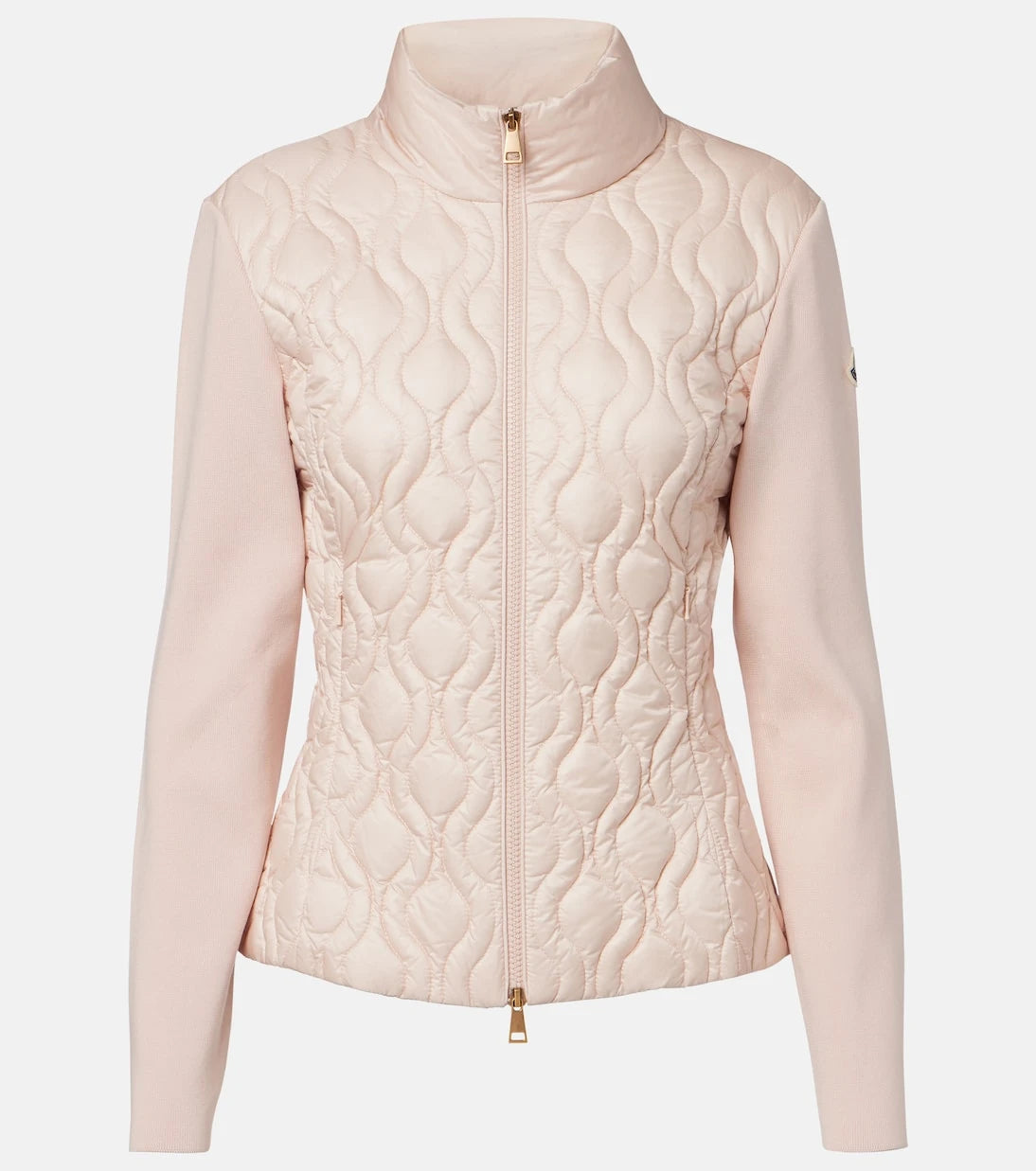 Moncler - Down-paneled cotton cardigan