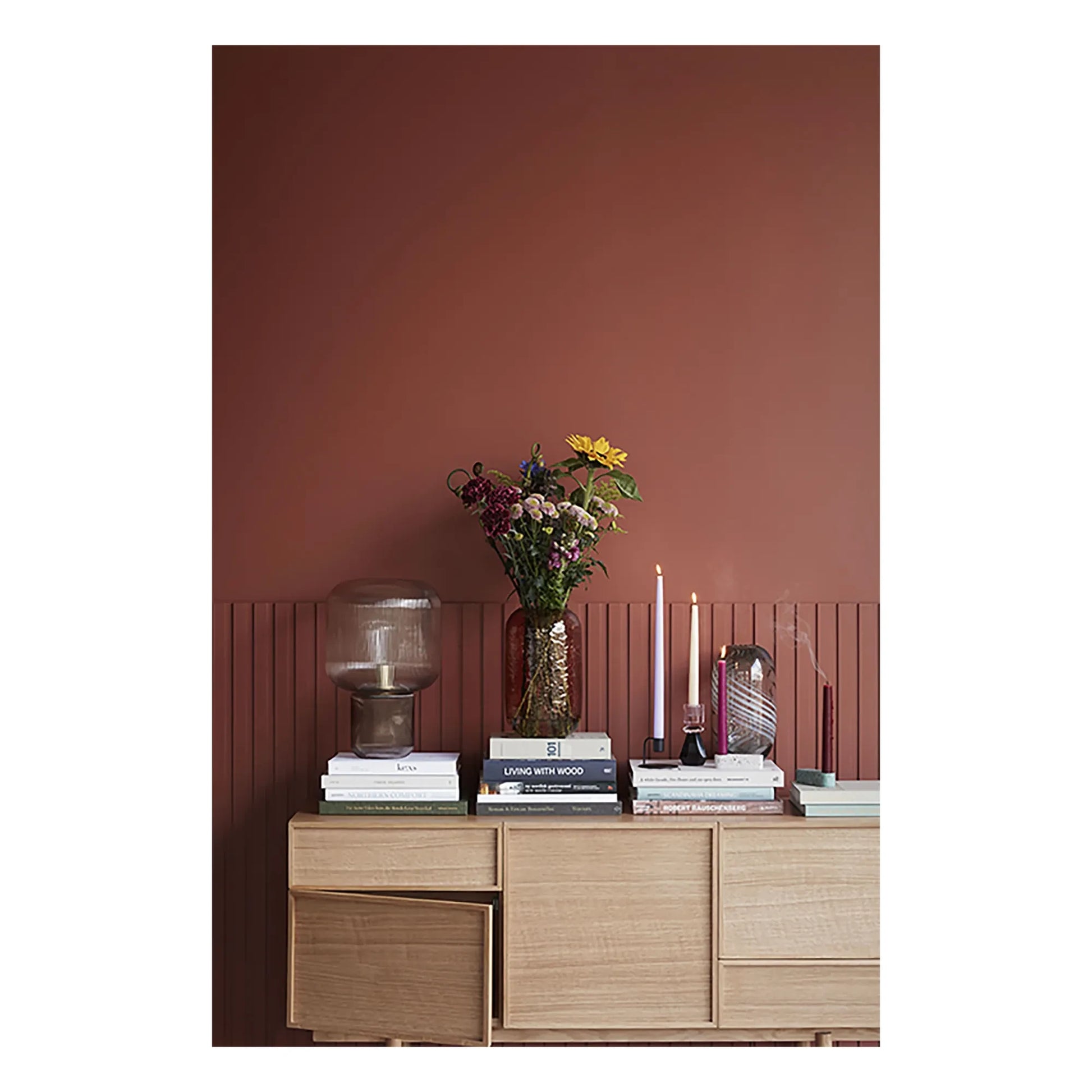 Hübsch - Table Lamp | Ash grey