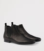Prada Leather Chelsea Boots