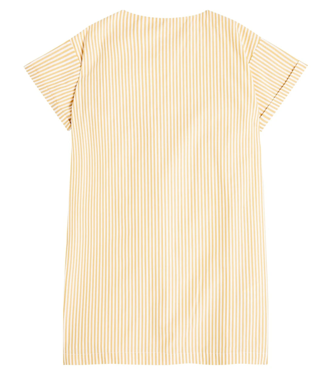 Il Gufo - Embroidered striped cotton dress