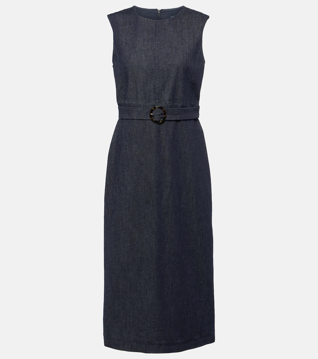 'S Max Mara - Cotton-blend denim shift dress
