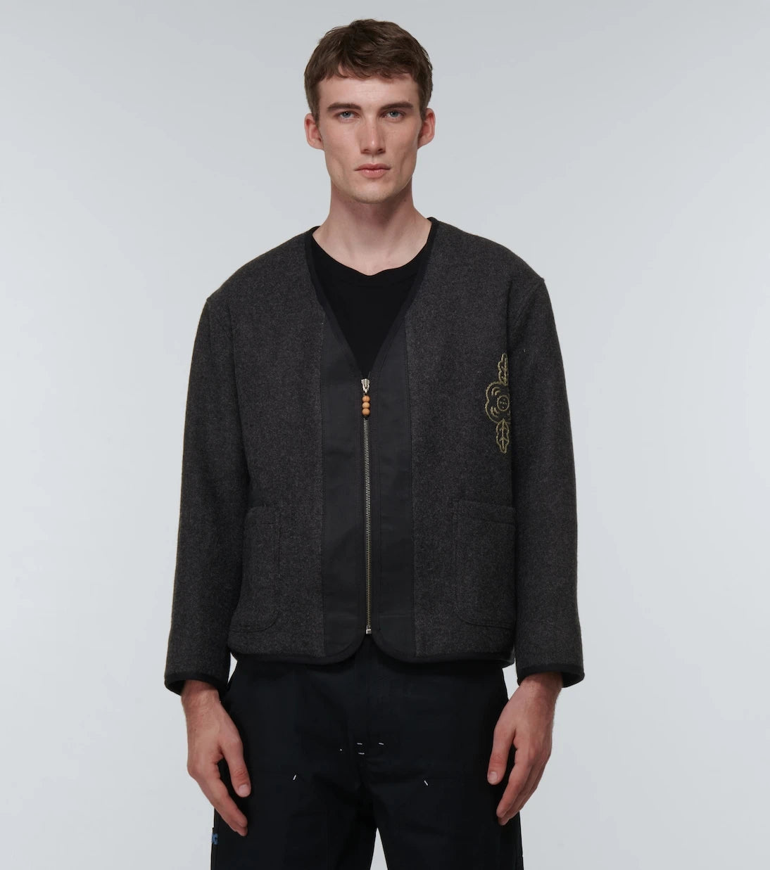 Adish - Embroidered wool jacket