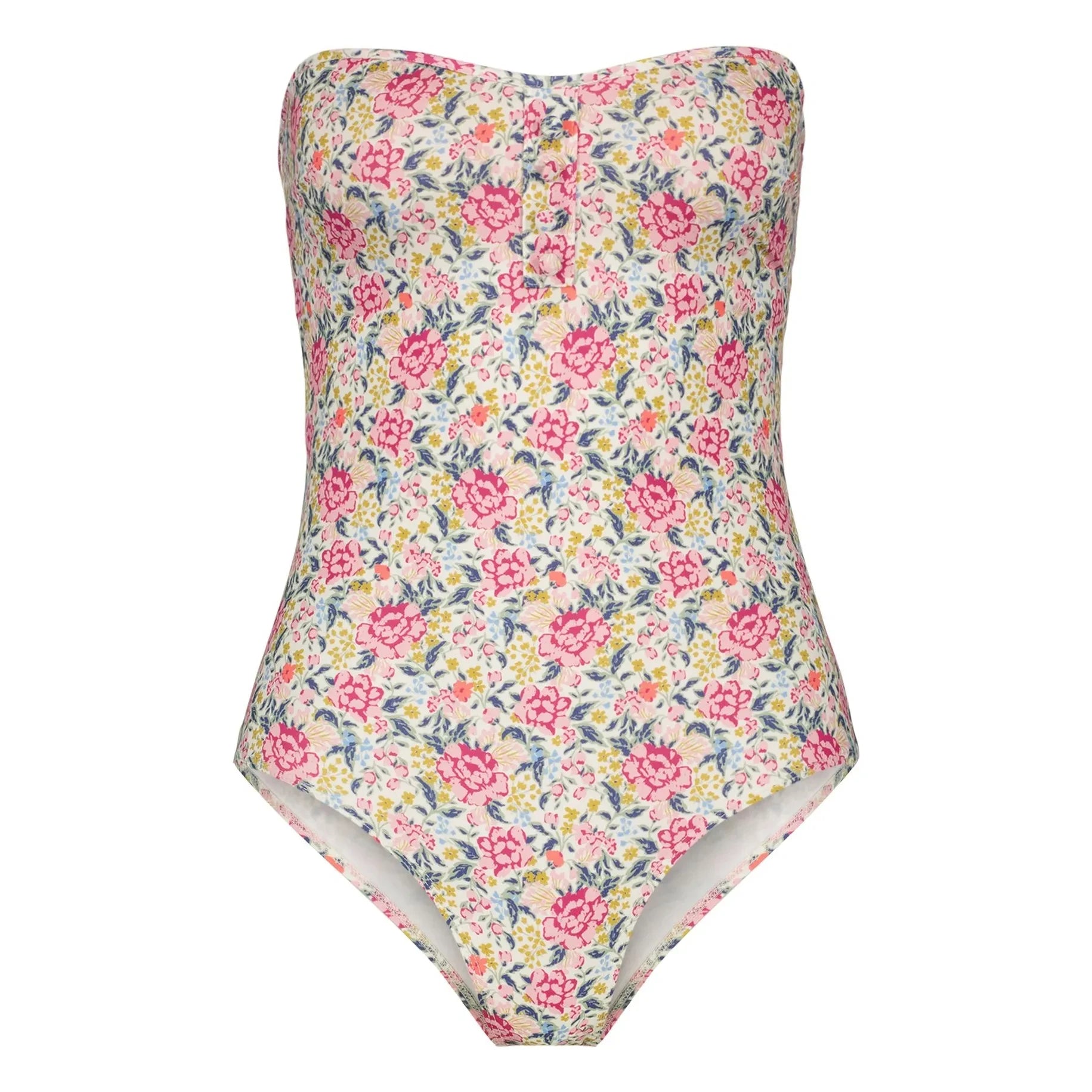 Canopea - Elise Fleurs Swimsuit | Pink