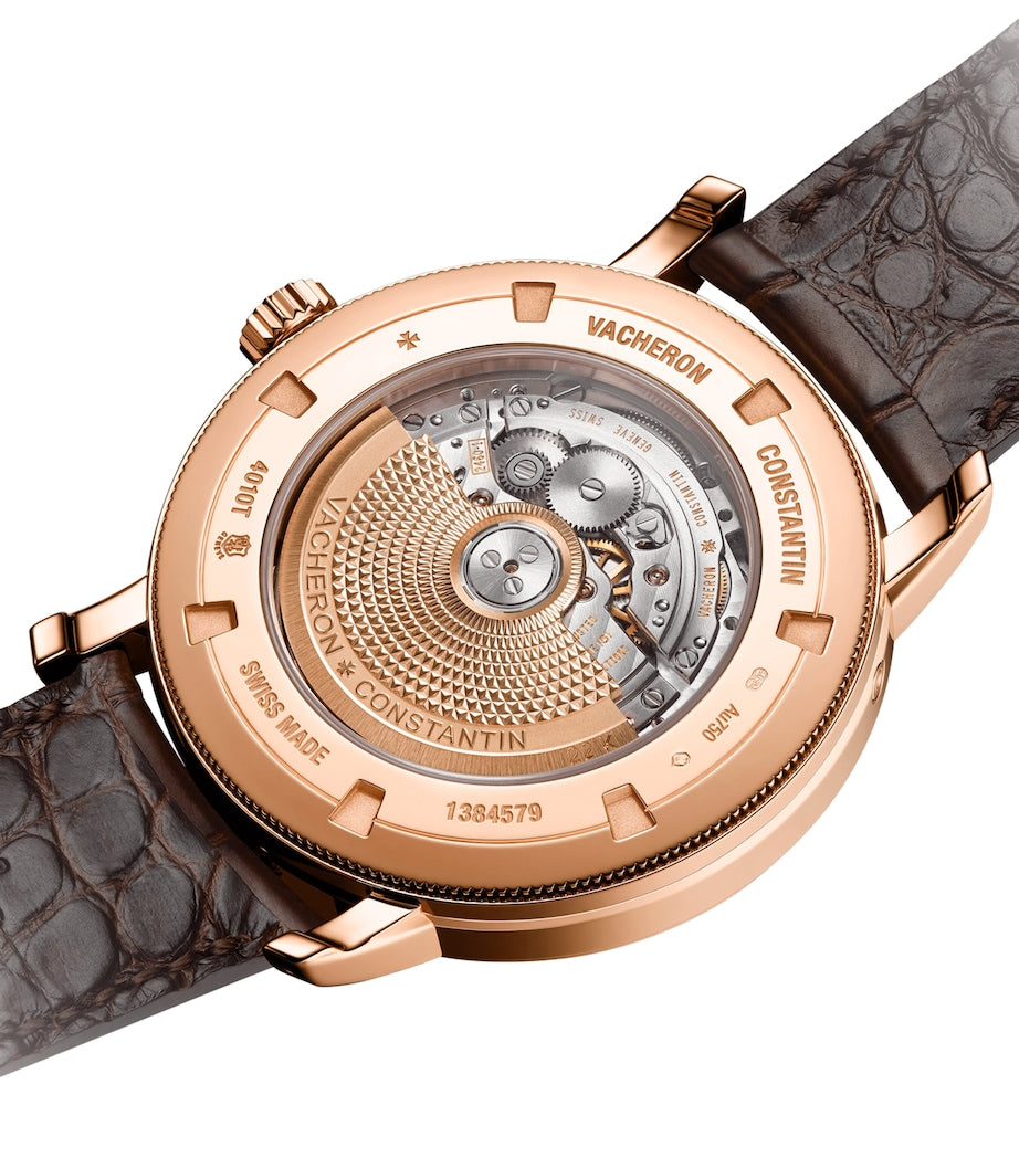 Rose Gold Traditionnelle Complete Calendar Watch 41mm