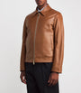 Paul Smith Brown Leather Jacket