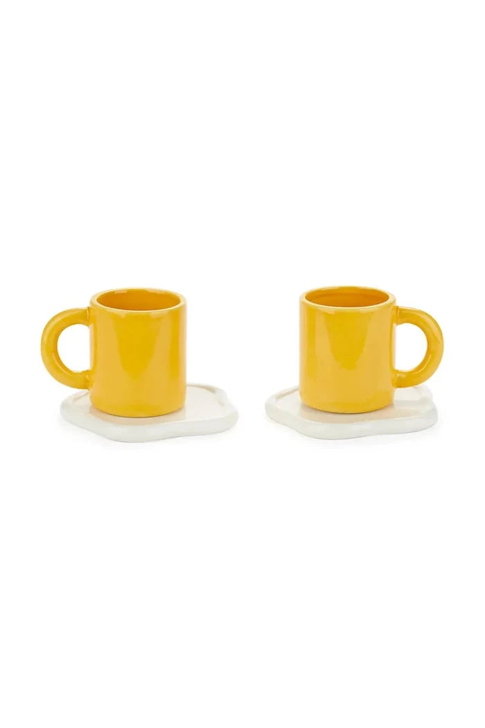 Balvi Fincan ve Tabak Seti 7,2 x 10,5 x 9,8 cm (2 Parça)