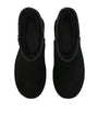 Black Suede Classic Mini Platform Boots