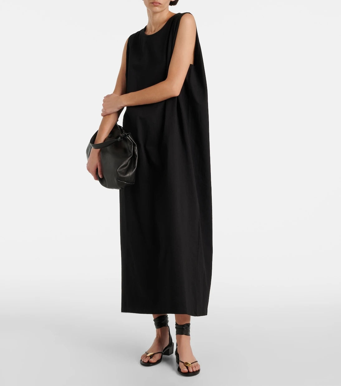 The Row - Cord leather thong sandals