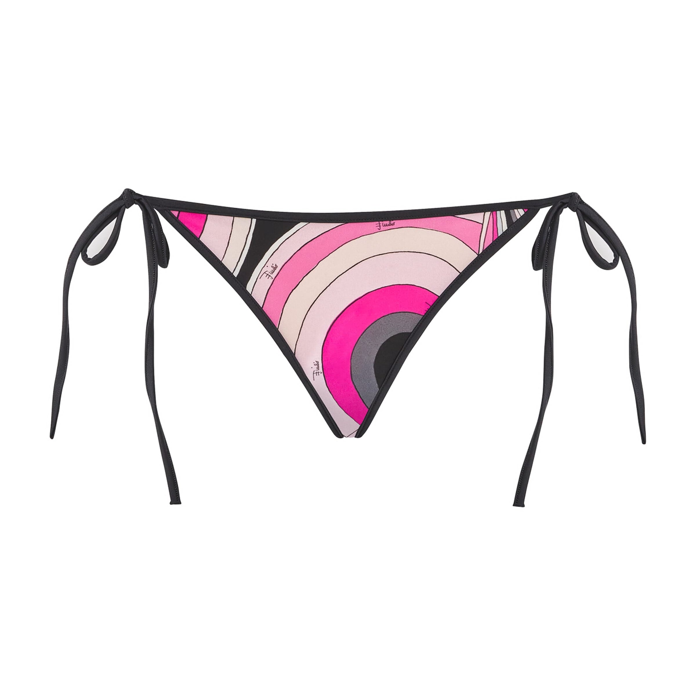 PUCCI Multi Iride Print Side-Tie Bikini Bottoms