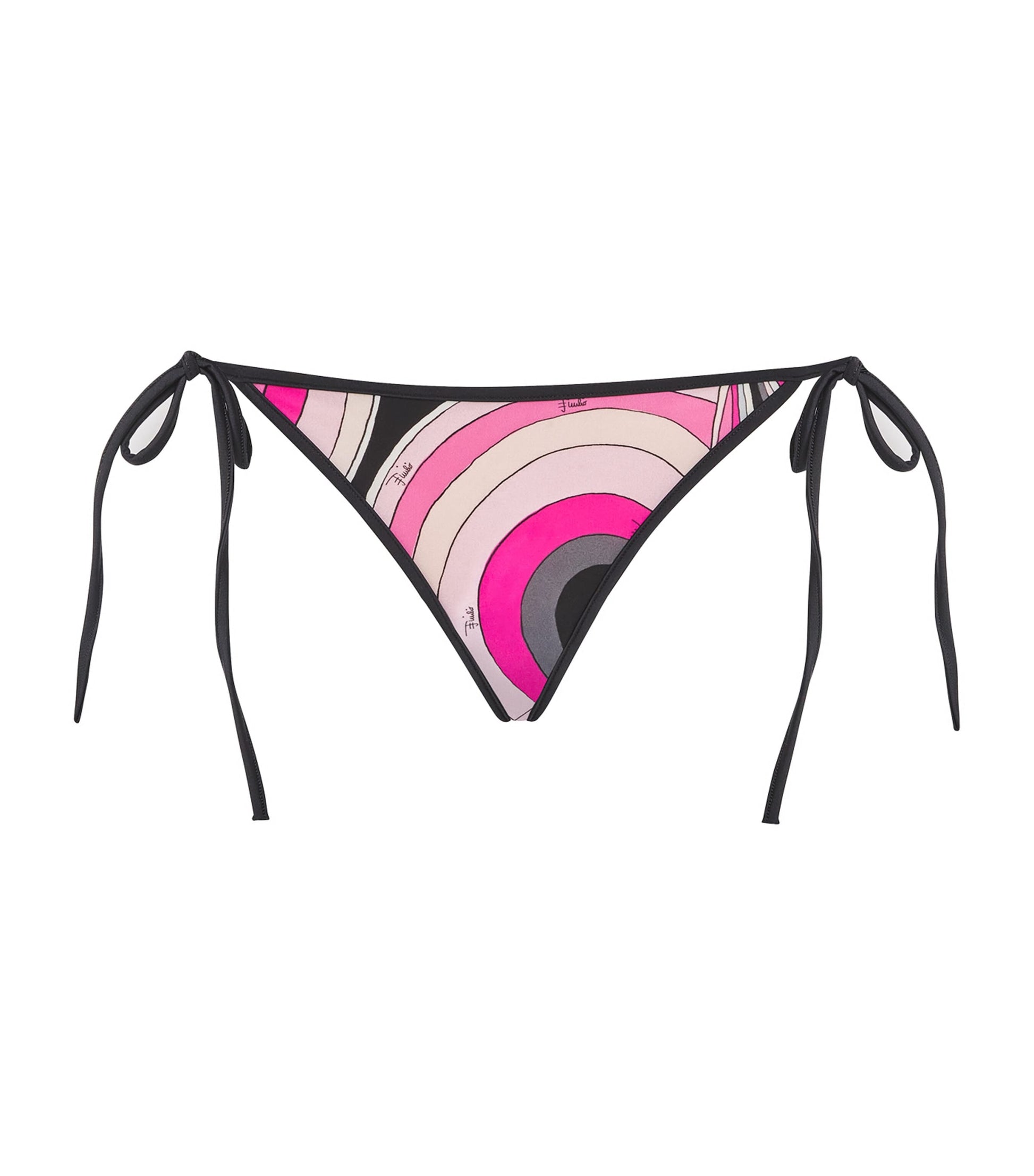 PUCCI Multi Iride Print Side-Tie Bikini Bottoms