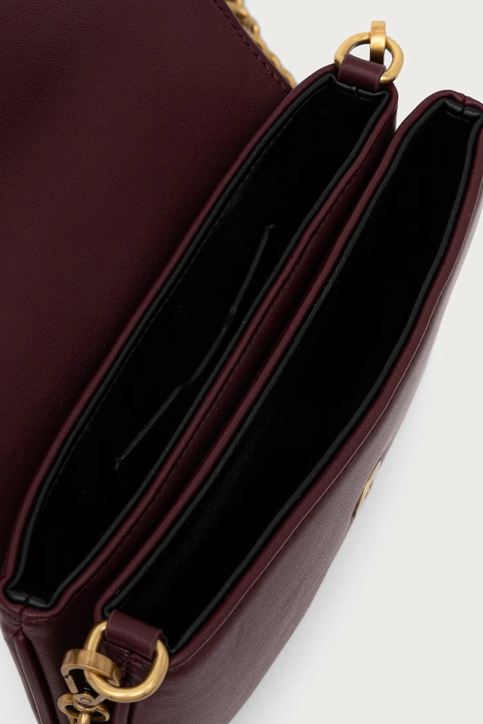 Just Cavalli suni deri kadın crossbody çanta