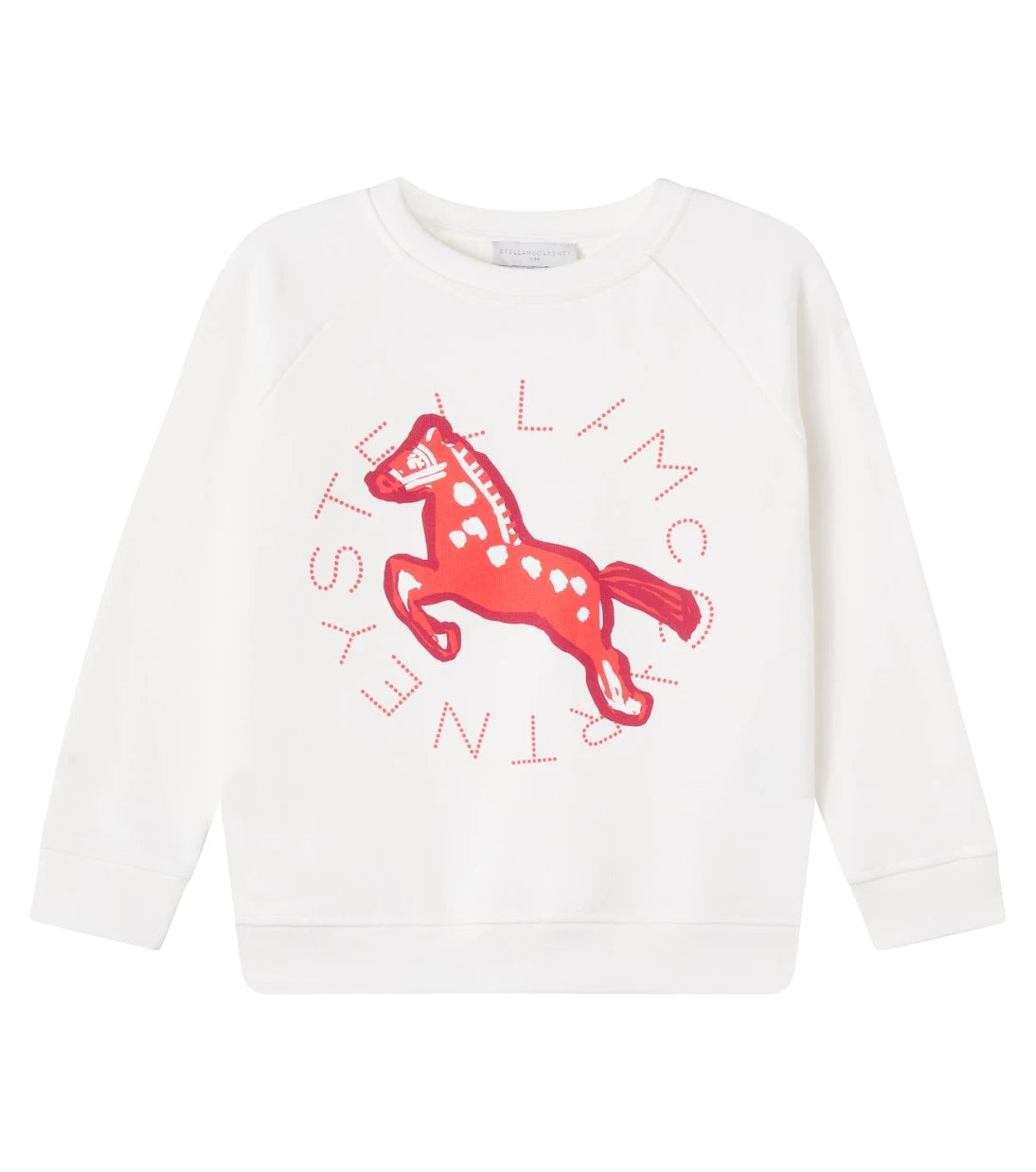 Stella McCartney Kids - Logo cotton fleece sweatshirt