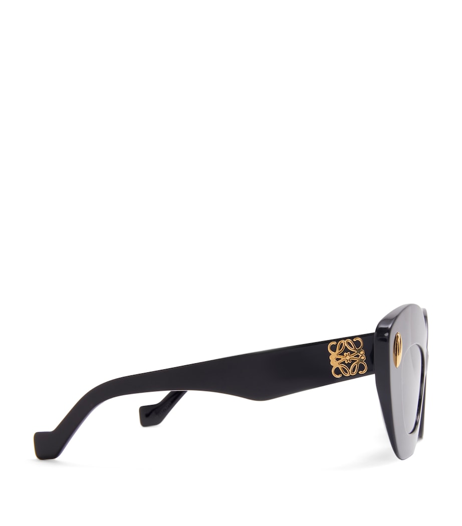 LOEWE Black Retro Screen Sunglasses