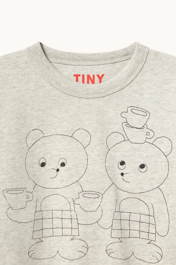 Pamuk çocuk sweatshirt TINY TEA ROOM GRAPHIC SWEATSHIRT