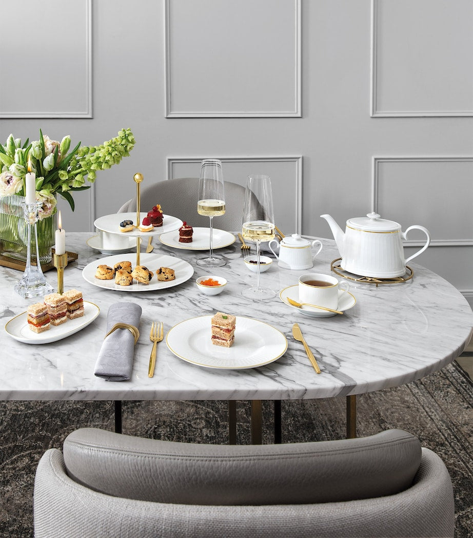 Bone Porcelain Château Septfontaines Tea Cup Saucer