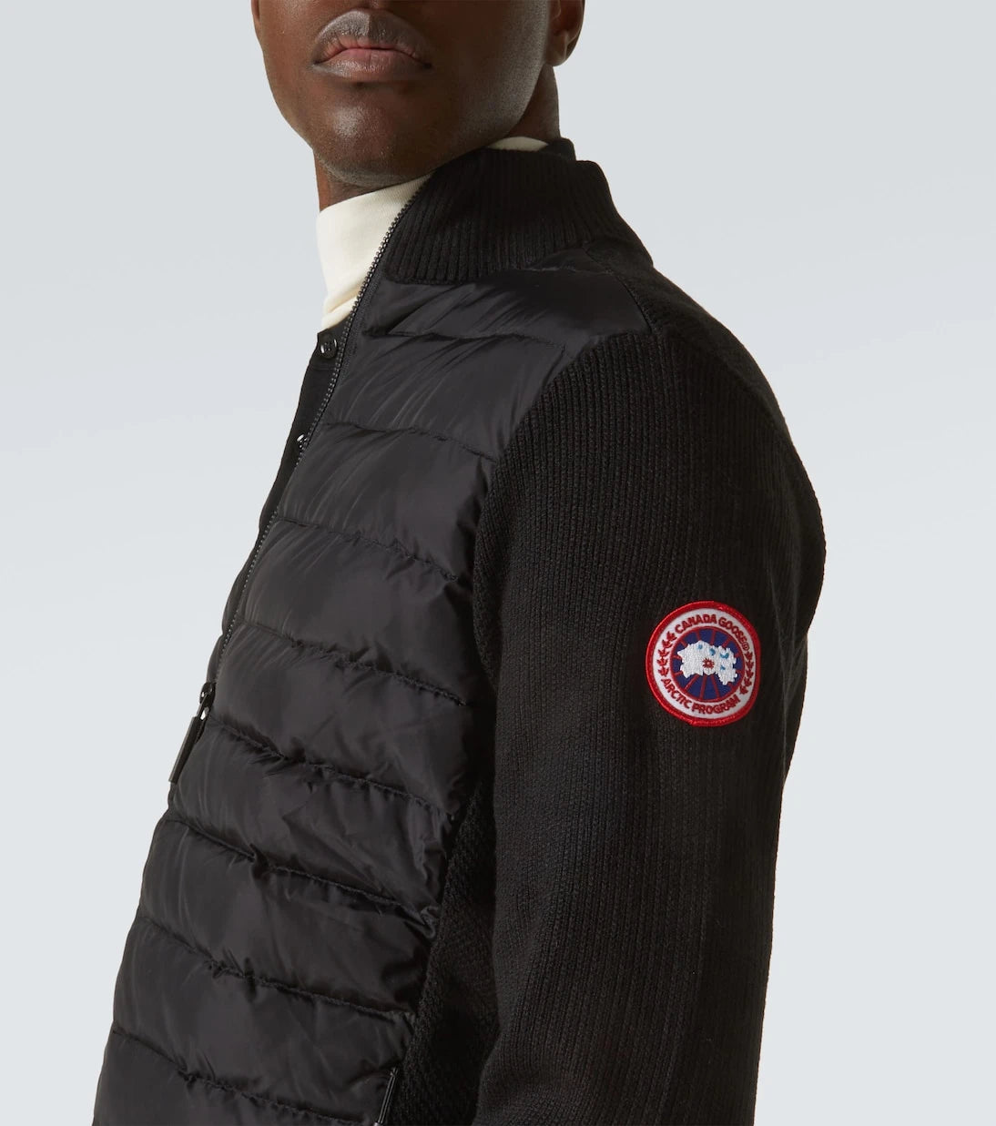 Canada Goose - جاكيت HyBridge المحبوك بالريش
