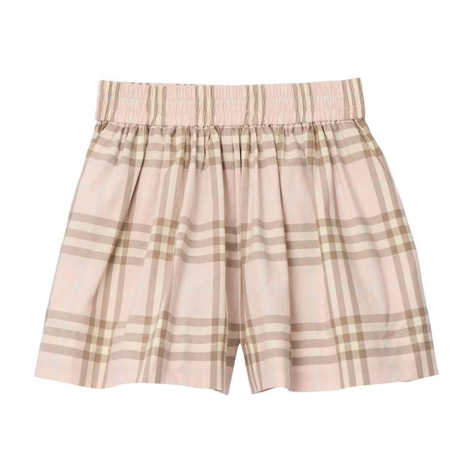 Burberry Kids Cotton Check Shorts (3-12 Years)