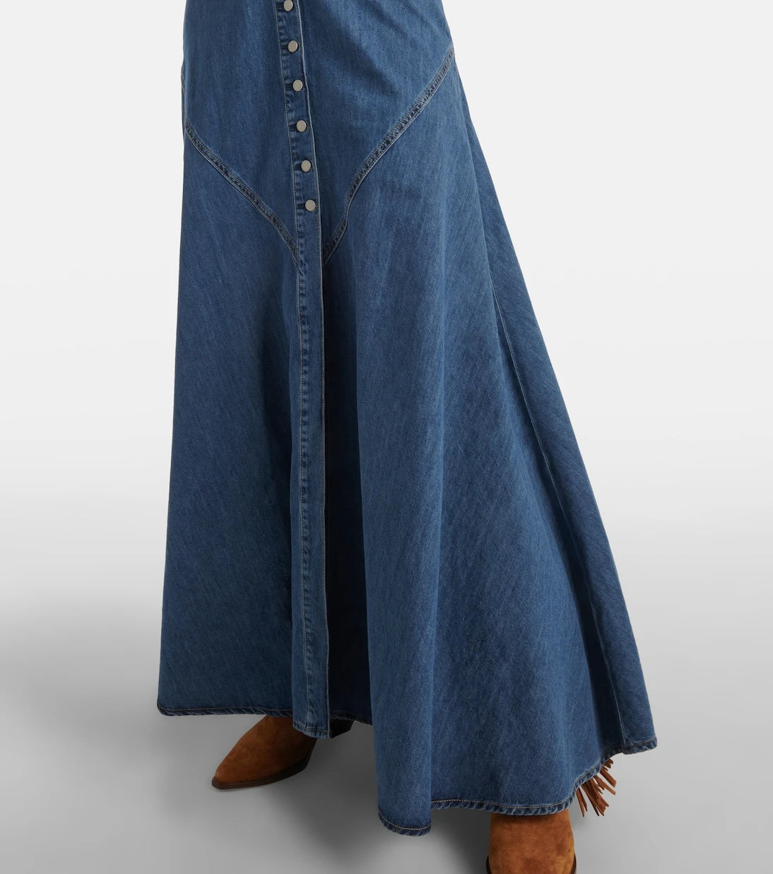 AG Jeans - Seville denim maxi dress