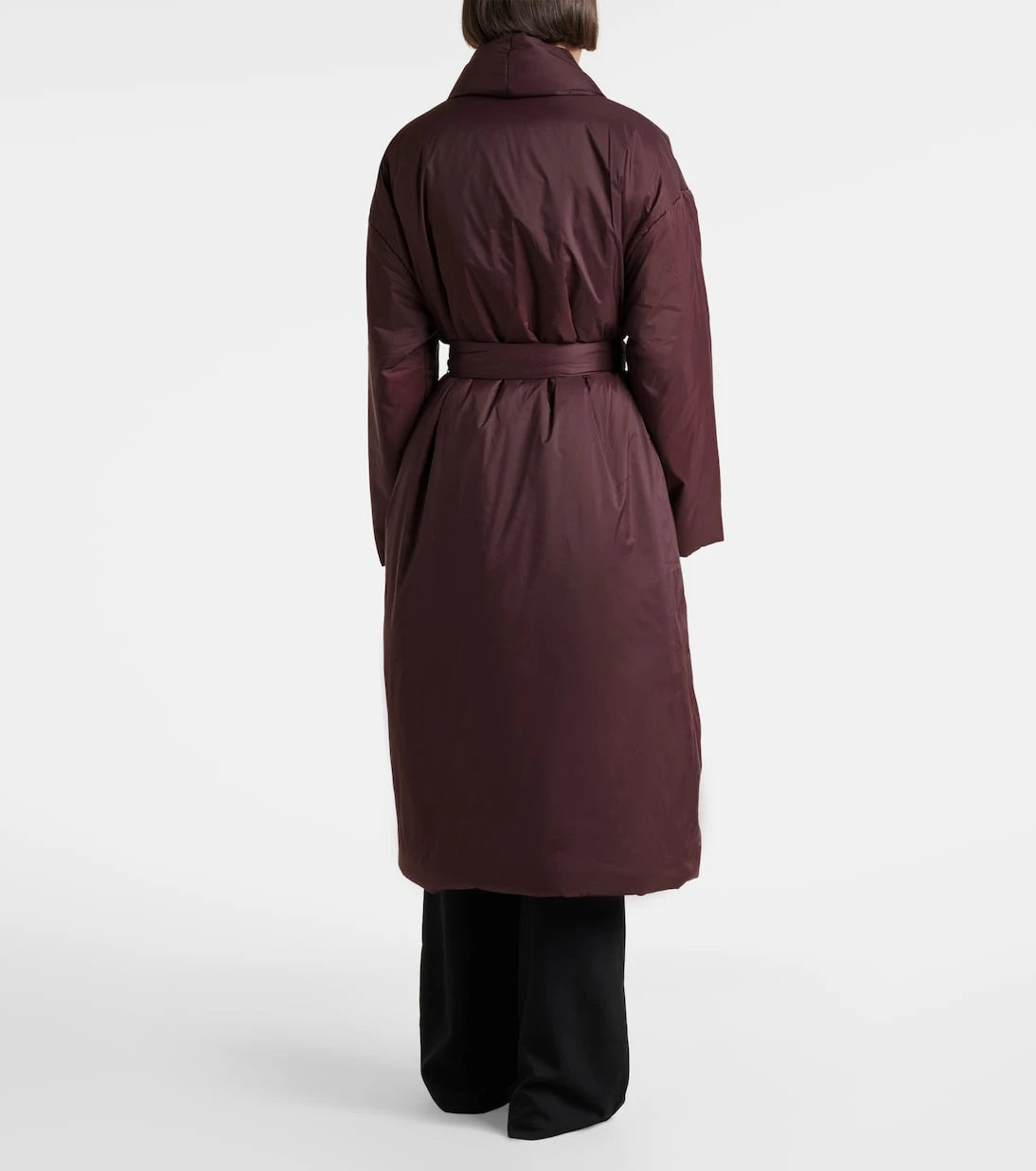 Leset - Bo belted taffeta puffer coat
