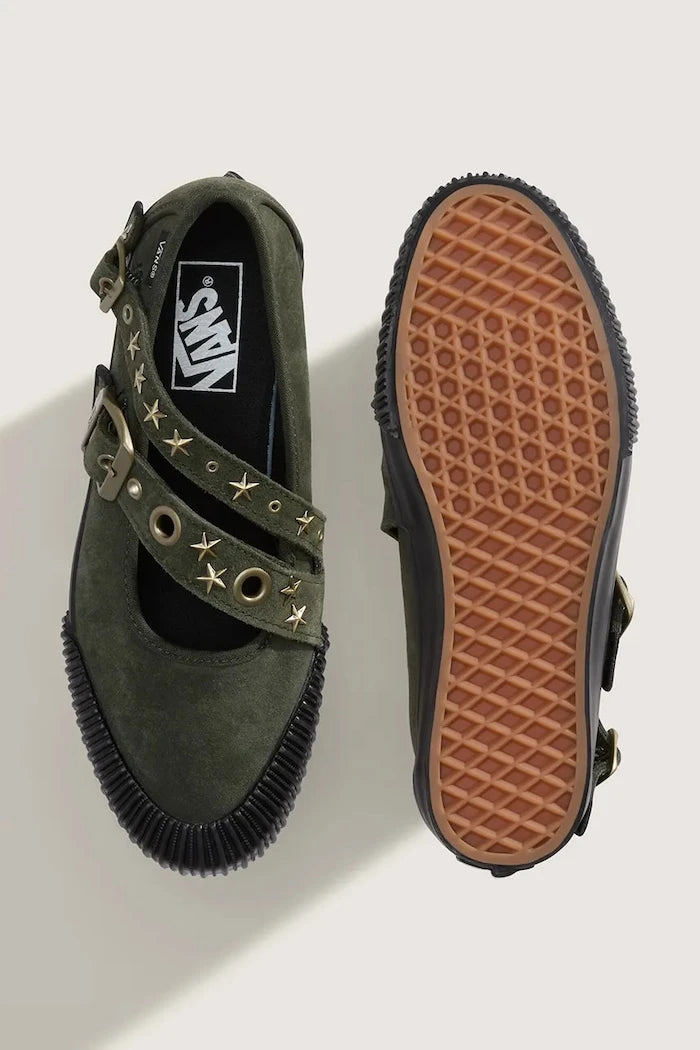 Vans балеринки от велур Mary Jane Straps