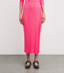 Pleats Please Issey Miyake Pink Monthly Colors March Midi Skirt