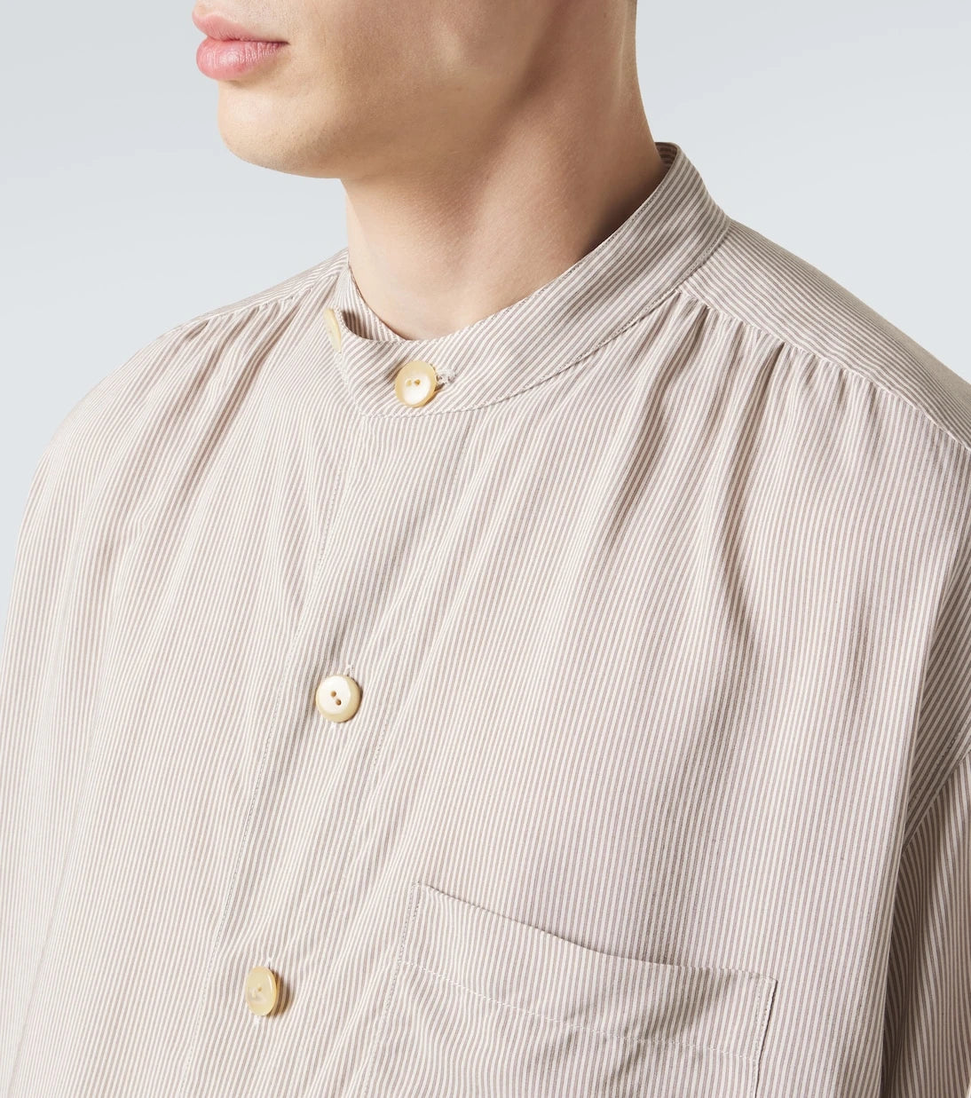 Giorgio Armani - Archivio pinstripe shirt