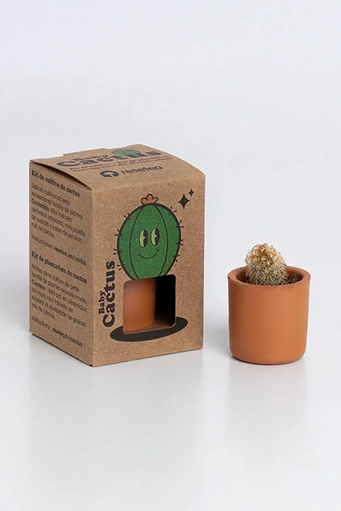 RESETEA Baby Cactus Bitki Yetiştirme Seti 4,7 x 6,5 x 4,7 cm