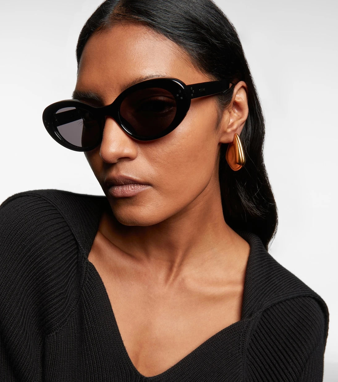 Celine Eyewear - Oval sunglasses