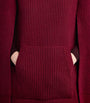 Max Mara Red Wool-Cashmere Mini Dress