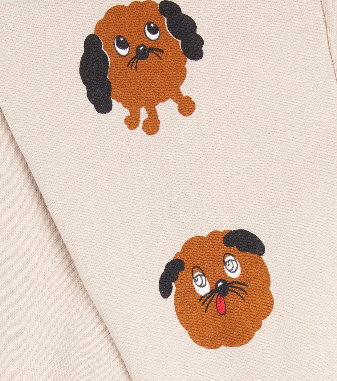 Mini Rodini - Doggies printed cotton sweatpants