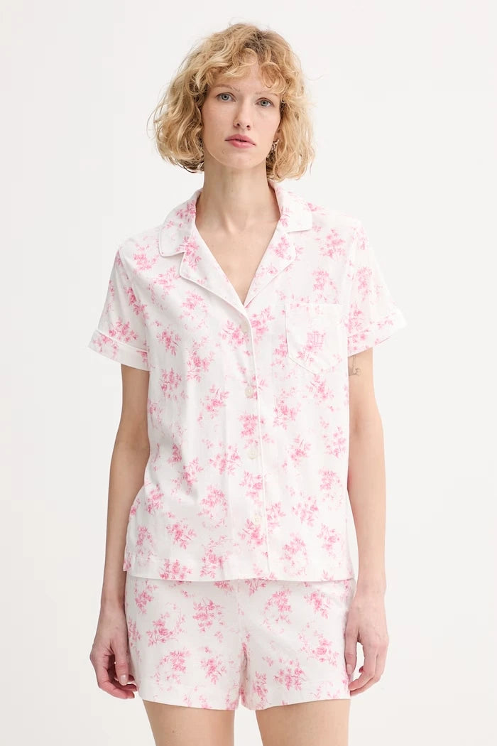Lauren Ralph Lauren viskozlu iki parçalı kadın pijaması