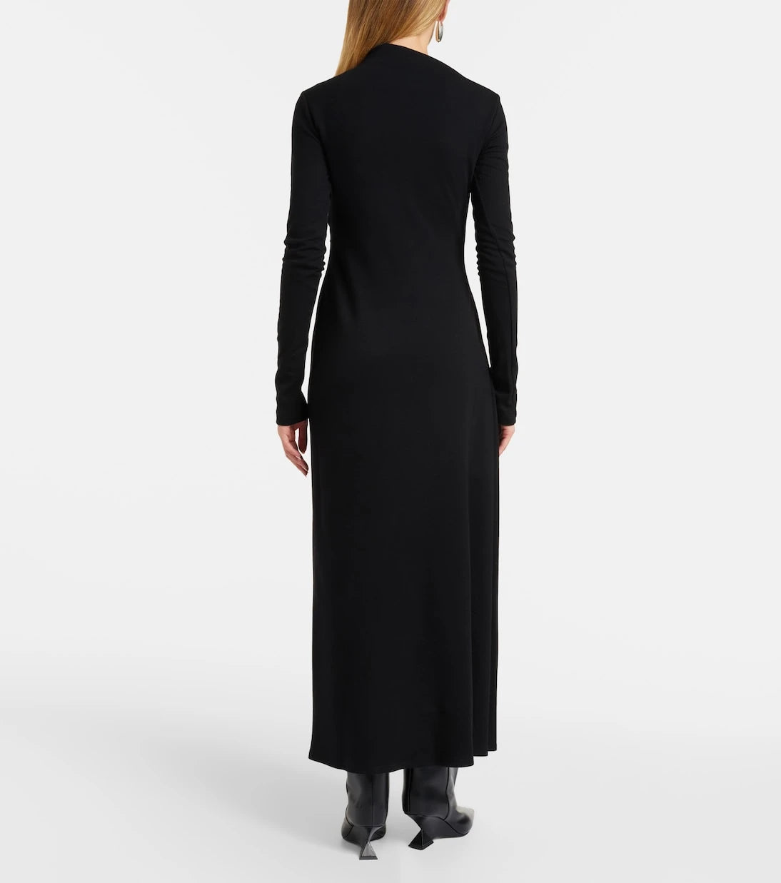 Sportmax - Edile wool and cotton-blend midi dress