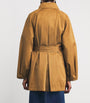 MAX&Co. Yellow Cotton Gabardine Trench Jacket