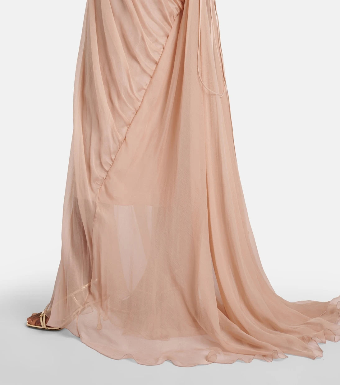 Maria Lucia Hohan - Victoria gathered silk gown