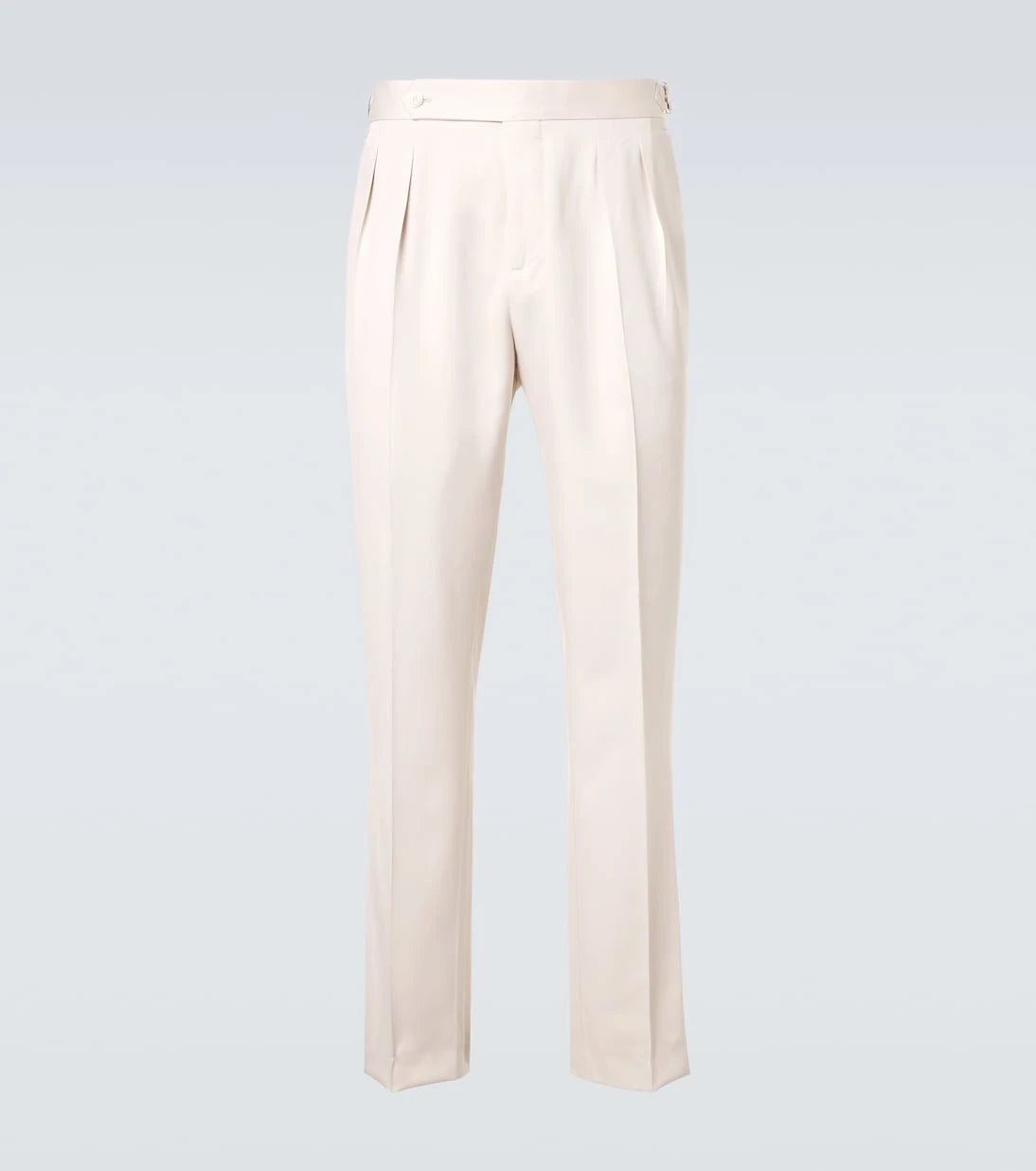 Brunello Cucinelli - Silk straight pants