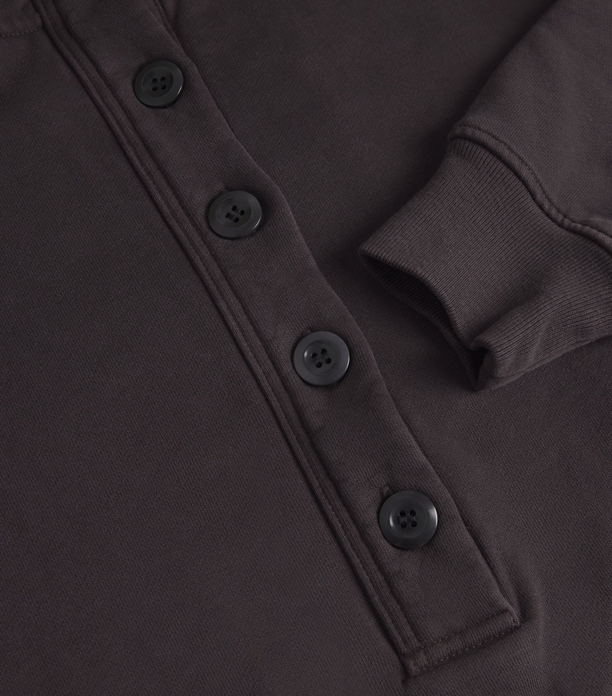 Citizens of Humanity Brown Cotton Funnel-Neck Mirelle Sweatshirt