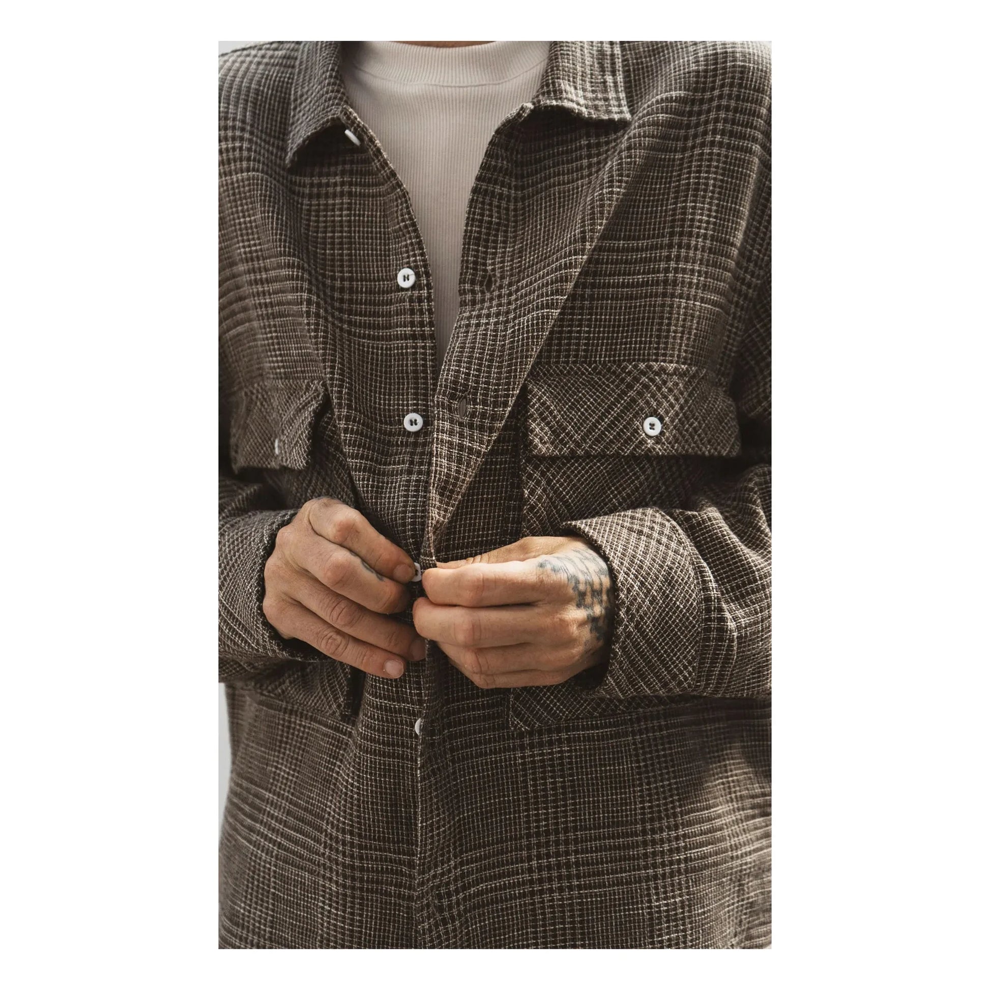 Wooden Store - Billy overshirt | Brown