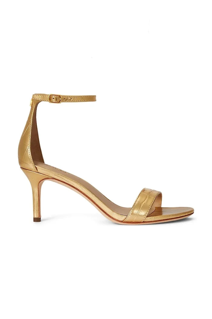 Кожени сандали Lauren Ralph Lauren Allie Mid