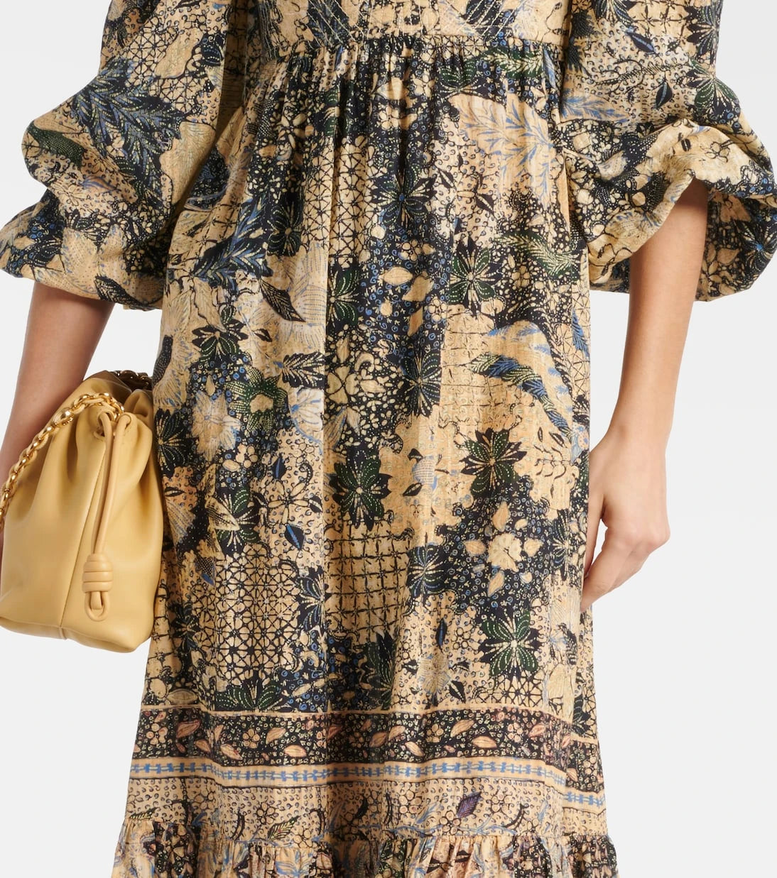 Ulla Johnson - Natilda gathered cotton-blend maxi dress