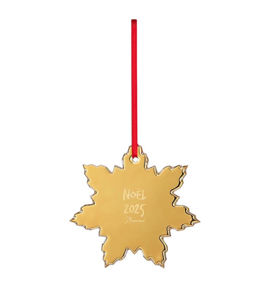 Baccarat Noël Annual Palmette Tree Decoration