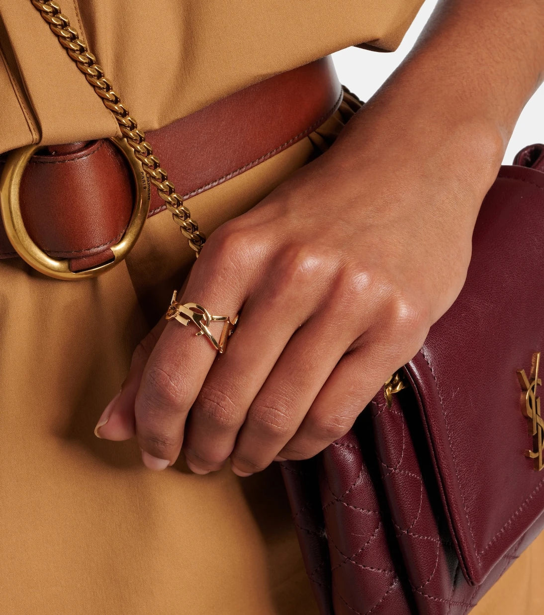 Saint Laurent - Cassandre ring