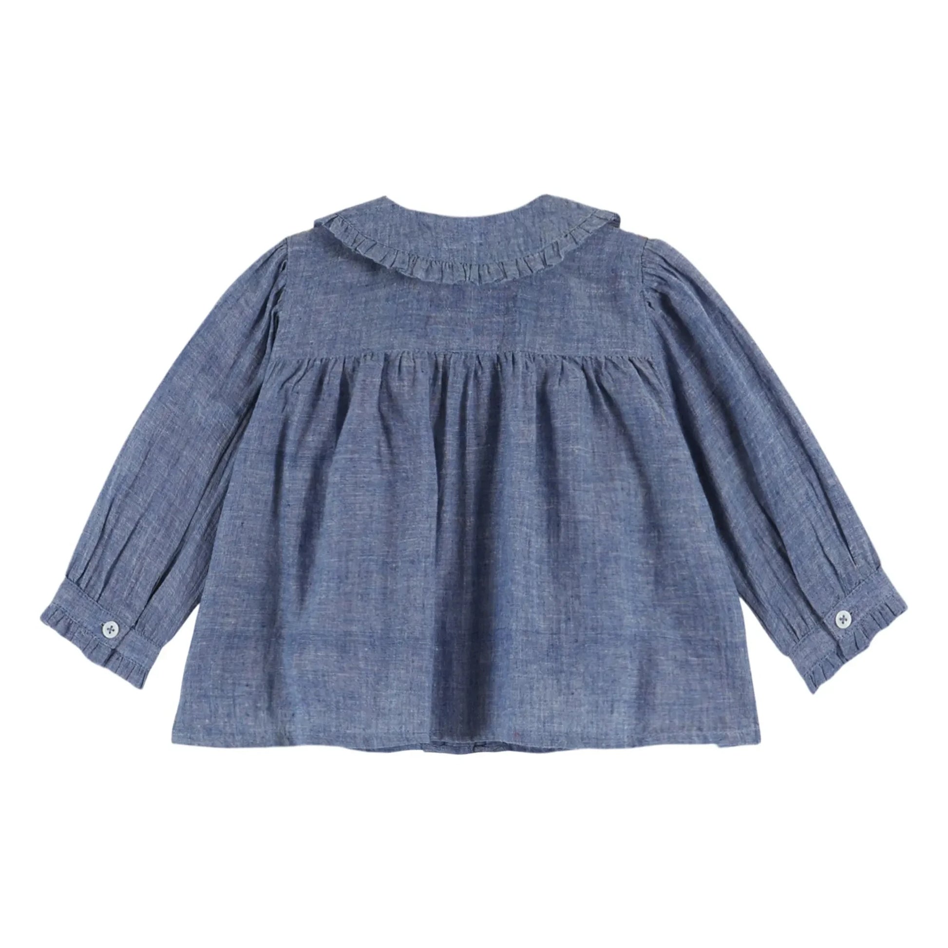 Emile et Ida - Smocked blouse | Blue