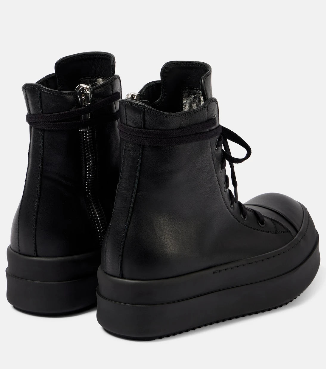 Rick Owens - Mega Bumper leather sneakers